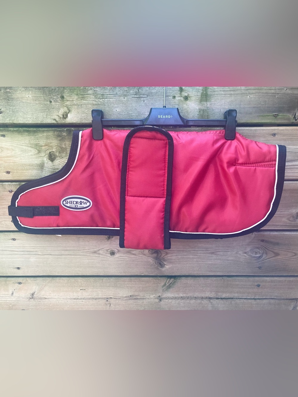 Shedrow Insulated Dog Coat - New - Red - Medium